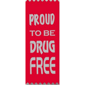 Stock Drug Free Ribbons (Proud to Be Drug Free)
